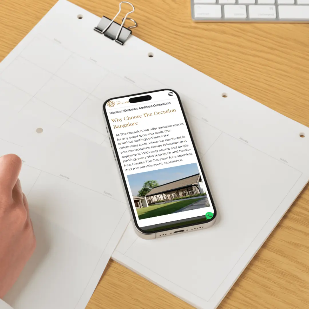 The Occasion Bangalore Pavan Kumar